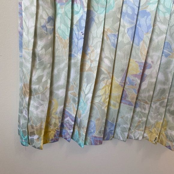 Vintage Floral Print Skirt Sz M - Picture 11 of 13